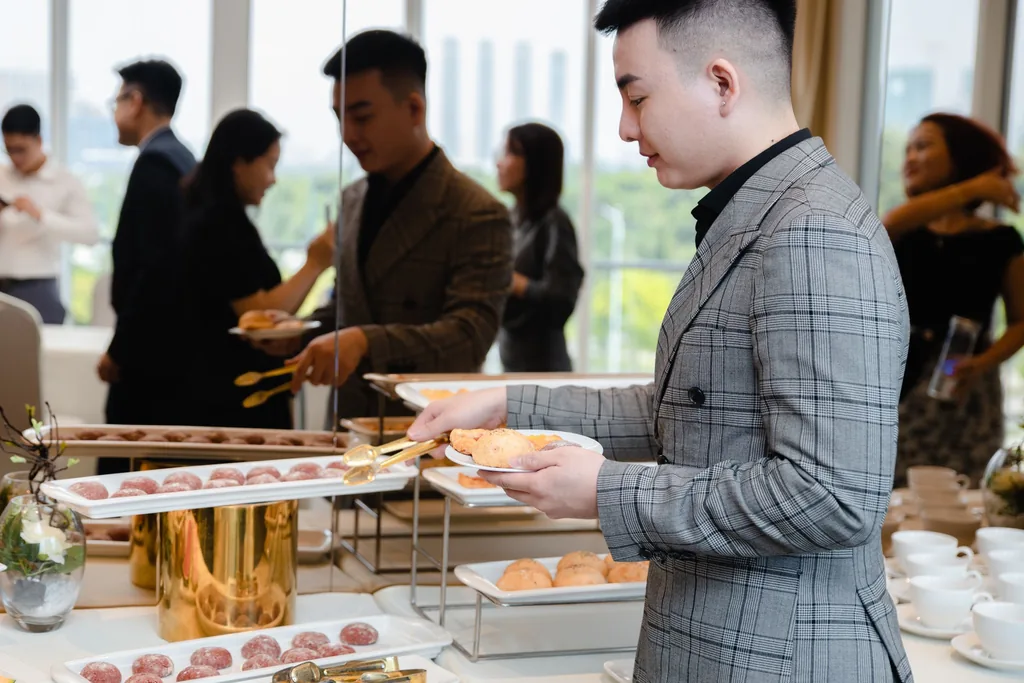 Catering bei einer Firmenfeier in Berlin